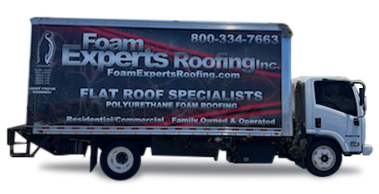 Foam Experts Roofing Truck