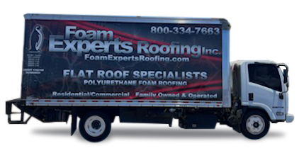 Foam Experts Roofing Truck